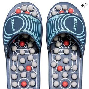 Byriver acupuncture massage slippers